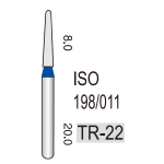 TR-22 бор алмазний турбінний (198/011)