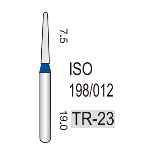 TR-23 бор алмазний турбінний (198/012