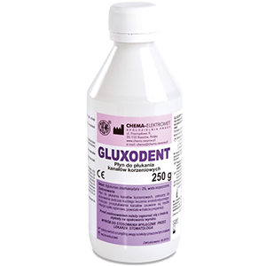Gluxodent, 2% хлоргексидин, рідина для обробки кореневих каналів, 250г (Термін 08.23)