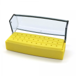 Stand for burs plastic yellow (30FG)