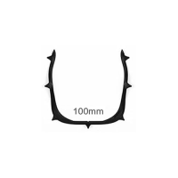 The plastic frame for the rubber dam, autoclavable, SMALL