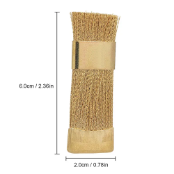 Brush for cleaning diamond tools