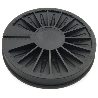 The organizer - sterilization box for gutta-percha pins with an endoruler