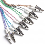 JA-02005-C Тримач для серветок, ланцюжок РОЖЕВИЙ