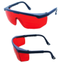 UV400 goggles with adjustable brackets