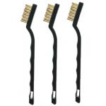 Brushes for cleaning of the diamond tool, a set of 3 pieces