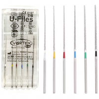 U-Files # 15-40, 33 mm, the tool for ultrasonic processing and expansion of root canals, 6 pieces