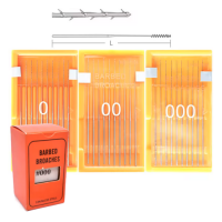Pulp extractors, #000, 52 mm, 10 pieces