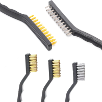 Brushes for cleaning of the diamond tool, a set of 3 pieces