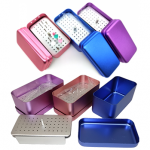 Бокс алюминиевый на 60 боров (30FG + 30RA), синий, JA-23