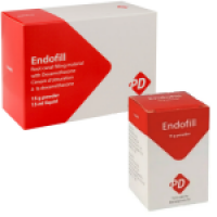 Endofill, матеріал для пломбування кореневих каналів з дексометазоном, набір 15г+15мл