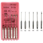Gates Drills # 3, 32mm, root canal dilators for corner tip, 6pcs
