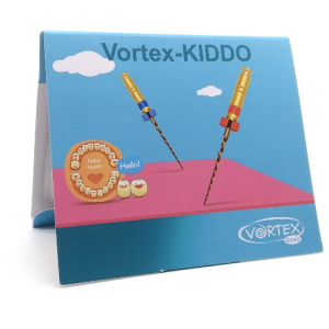Vortex KIDDO, асорті 15/04-30/06, 16 мм, система машинних нікель-титанових профайлів для для ДІТЕЙ, 6 шт