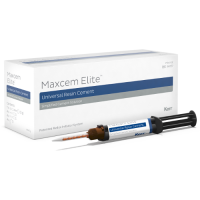 Maxcem Elite Clear (прозорий) - самотруючий, самоадгезивний композитний цемент для фіксації, 1клікер*5г+насадки