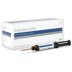 Maxcem Elite Clear (прозорий) - самотруючий, самоадгезивний композитний цемент для фіксації, 1клікер*5г+насадки