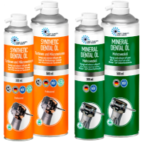 Масло для змазки наконечників, MINERAL DENTAL OIL, 500мл
