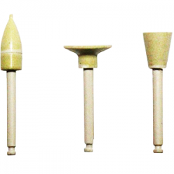 Diamond Sun, cup yellow, polished with diamond filling to obtain a smooth surface