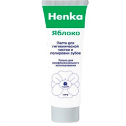 Henka, паста для професійного чищення та полірування зі зміною абразивності, яблуко, 115г (Термін 10.23)