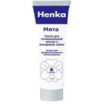 Henka, paste for professional cleaning with abrasive change, mint, 115g
