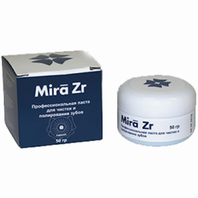 Mira Zr, паста для профессиональной чистки и полировки с цирконием, 50г