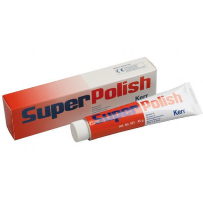 Super Polish, toothpaste for cleaning and polishing teeth, fine grain, 45g
