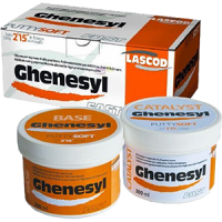Ghenesyl, Putty SOFT А-силікон, база+катализатор, 2*300мл