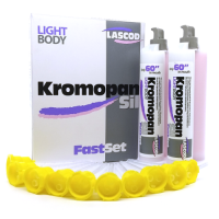 Kromopan Sil, Light Body, А-силікон, корегуюча маса, 2Х50 мл+насадки
