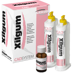Xilgum, artificial gums, laboratory A-silicone, 2 * 50ml