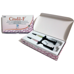 Cytofil F, material for sealing root canals of double hardening with fluorine release, 3g+3g