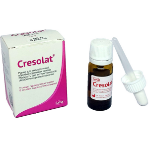 Крезолат, рідина для антисептичної обробки кореневих каналів, 10мл (Cresolat)