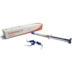 Iodotemp 25, iodoform paste for temporary sealing of canals (2-3 days), 1.8g