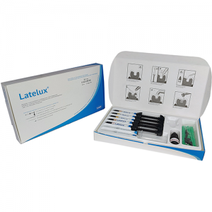 Лателюкс, фотополімерний композит, набір (5*5г+адгезив+аксесуари) (Latelux)