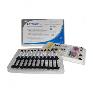 Лателюкс Про, фотополімерний композит, великий набір (62г+адгезив+аксесуари) (Latelux Pro)