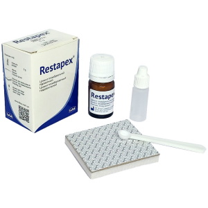 Рестапекс, аквацемент для апексифікації верхівки кореня зуба, лікування періодонтитів постійних зубів і закриття перфорацій, 5г (Restapex)