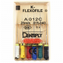 K-Flexofile #15-40, 25мм, дрильбори ручні підвищеної гнучкості, 6шт
