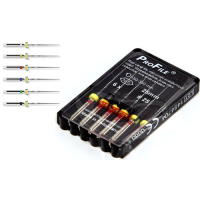 Profile .04 # 15-40, 25 mm, Ni-Ti tool for root canal machining, 6pcs