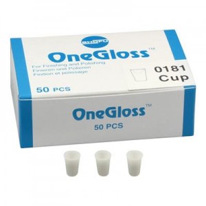 0181 One Gloss cup, polishes for finishing polishing of composite seals