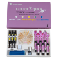 Estelite Sigma Quick: A1,A2,A3,A3.5,OA3,OPA2 X 3,8 г,  Estelite Flow Quick: A2,A3,OA3 X 1,8 г + Bond Force II 5 мл