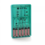 H-Files #06, 31мм, дрильбори ручні для обробки кореневих каналів, 6шт
