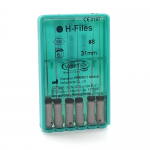 H-Files #08, 31мм, дрильбори ручні для обробки кореневих каналів, 6шт