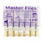 Master Files, SF2, Ni-Ti інструмент для розробки кореневих каналів для кутового наконечника, 6шт