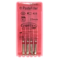 Paste Fillers №25, 25мм, каналонаповнювачі для кутового наконечника, 4шт
