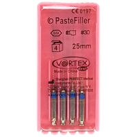 Paste Fillers №30, 25мм, каналонаповнювачі для кутового наконечника, 4шт