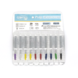 Pulp Extractors, #00-06, 21 мм, пульпоекстрактори, 10шт