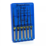 ShaperFiles GOLD .04 #40, 25 мм, Ni-Ti інструмент для машинної обробки кореневих каналів з підвищеною зносостійкістю, 6шт