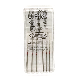 U-Files #25, 33мм, інструмент для ультразвукової обробки й розширення кореневих каналів, 6шт