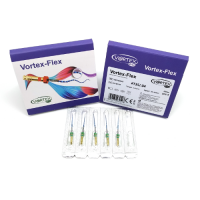 Vortex FLEX, 35/04, 25 мм, система машинних нікель-титанових профайлів для викривлених каналів, 5 шт