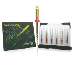 Vortex PRO, E4 25/06, 25 mm, system of machine nickel-titanium profiles for all types of channels, 6 pcs
