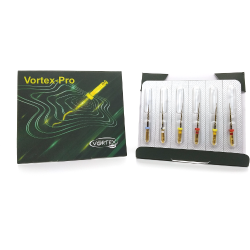 Vortex PRO, assorted ST-E4, 21 mm, system of machine nickel-titanium profiles for all types of channels, 6 pcs