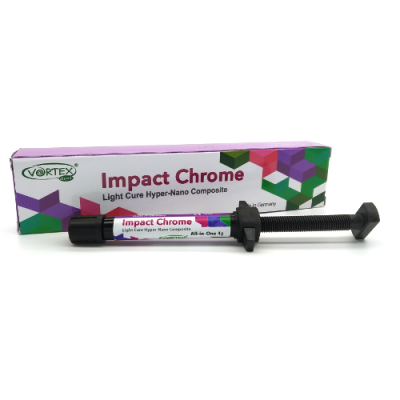 Impact Chrome, All-in-One – адаптивный хроматический нанокомпозит светового отверждения, технология Hyper-Nano, 4 г